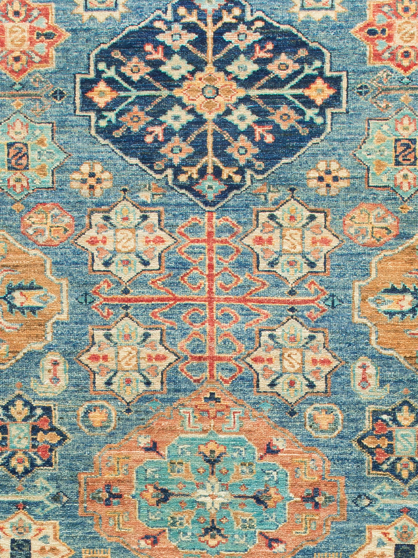 Kazak Ghazni ca. 240 x 308 cm, Unikat / Einzelstück