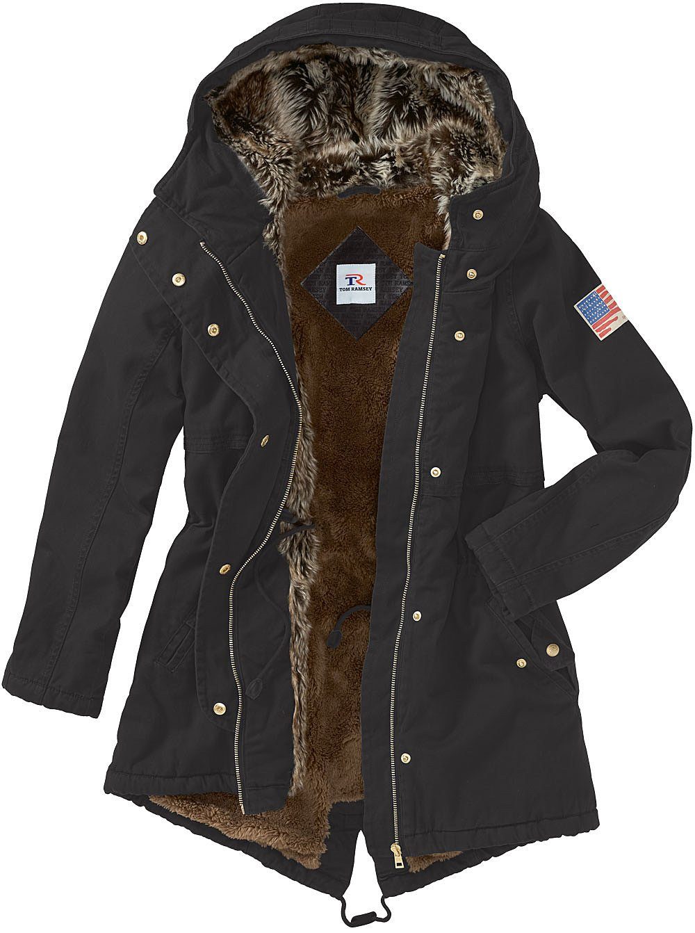 Tom Ramsey Parka mit superweichem Kuschelfutter