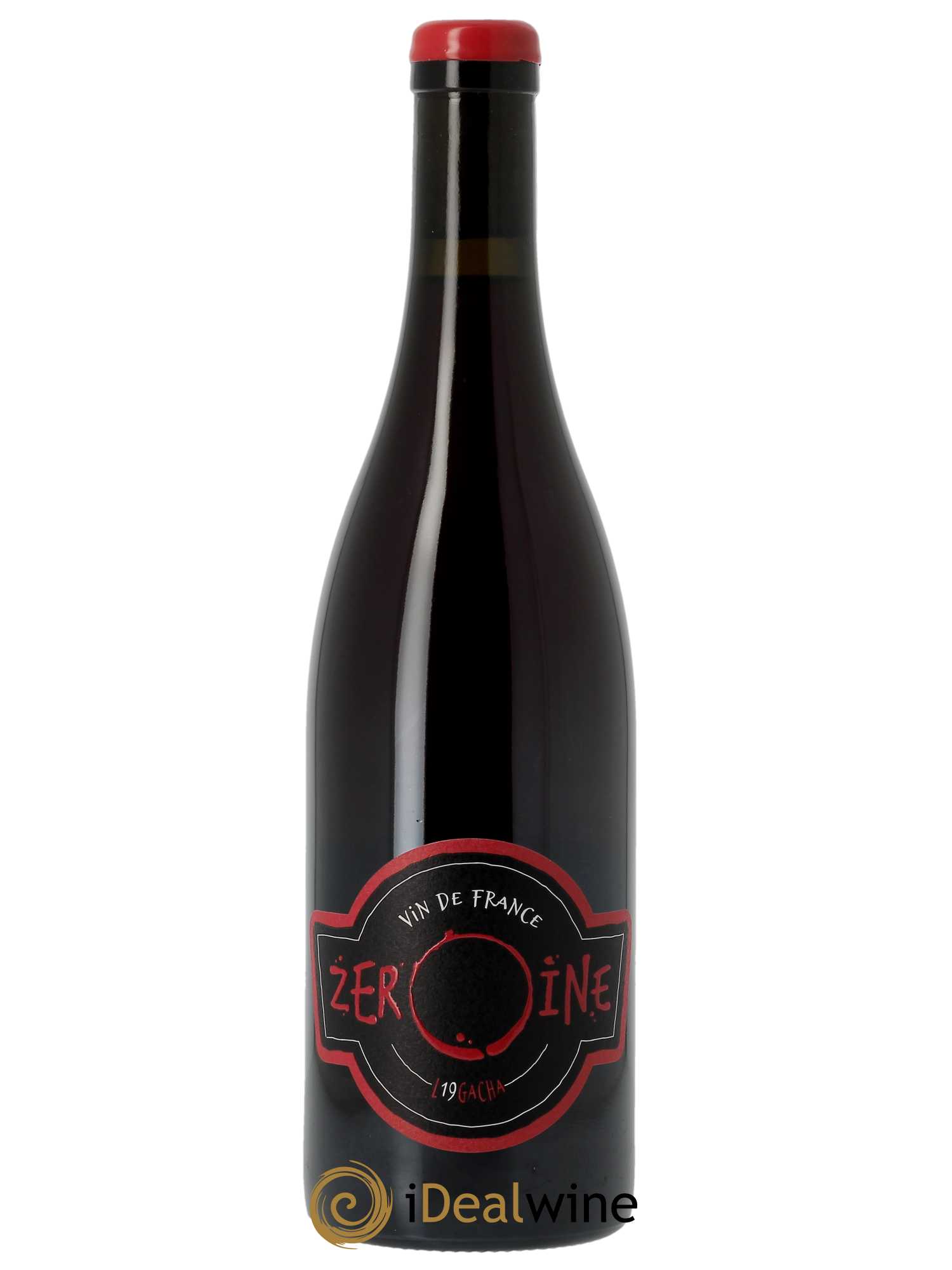 Vin de France Gacha Zeroine  2019 - Lot de 1 Bouteille
