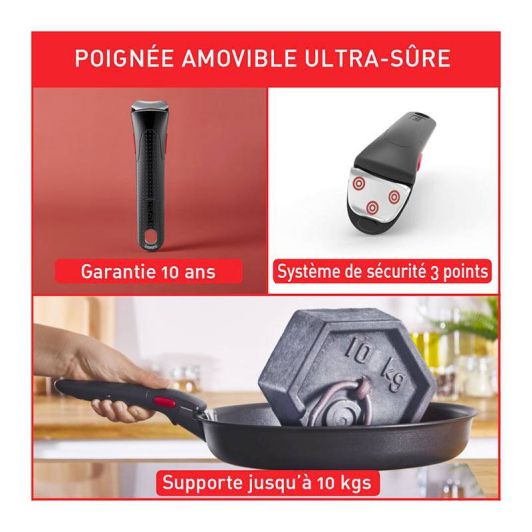 Tefal | INGENIO Zestaw naczyń kuchennych 5 szt