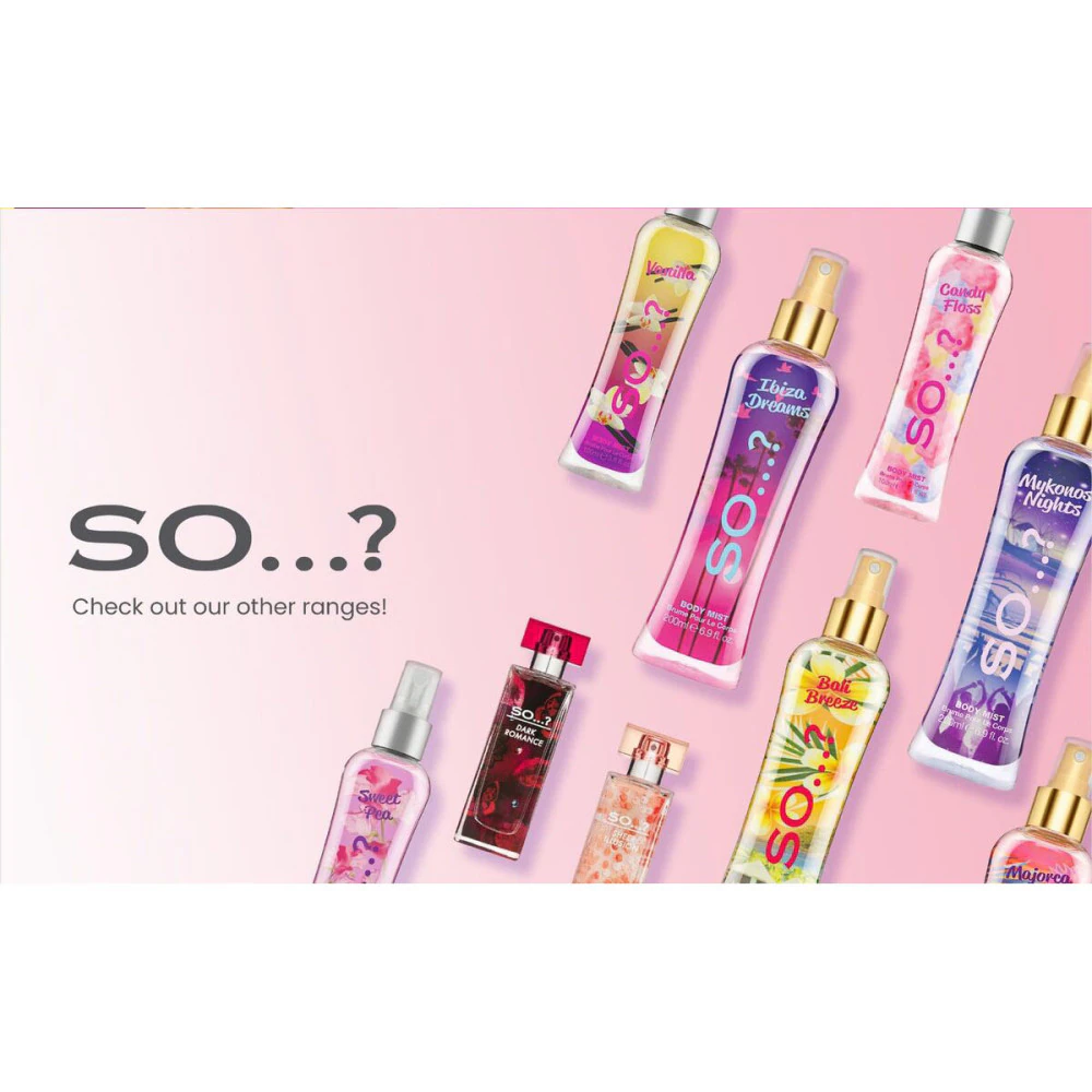 So… ? Coffret Brume - Mgiełka do ciała So...? 4 x 50 ml