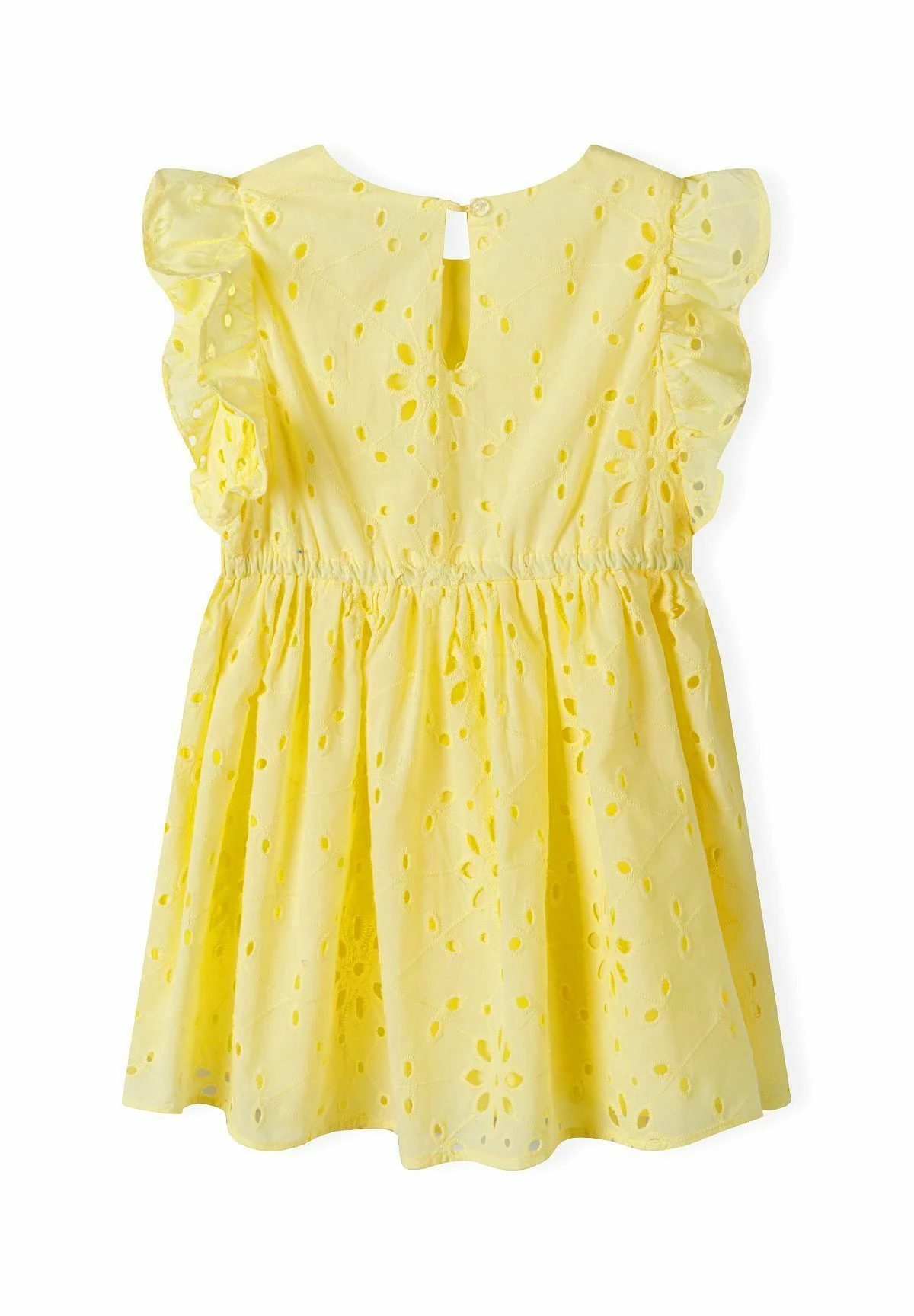 MINOTI BORDADO MANGAS CON VOLANTES - Vestido de verano