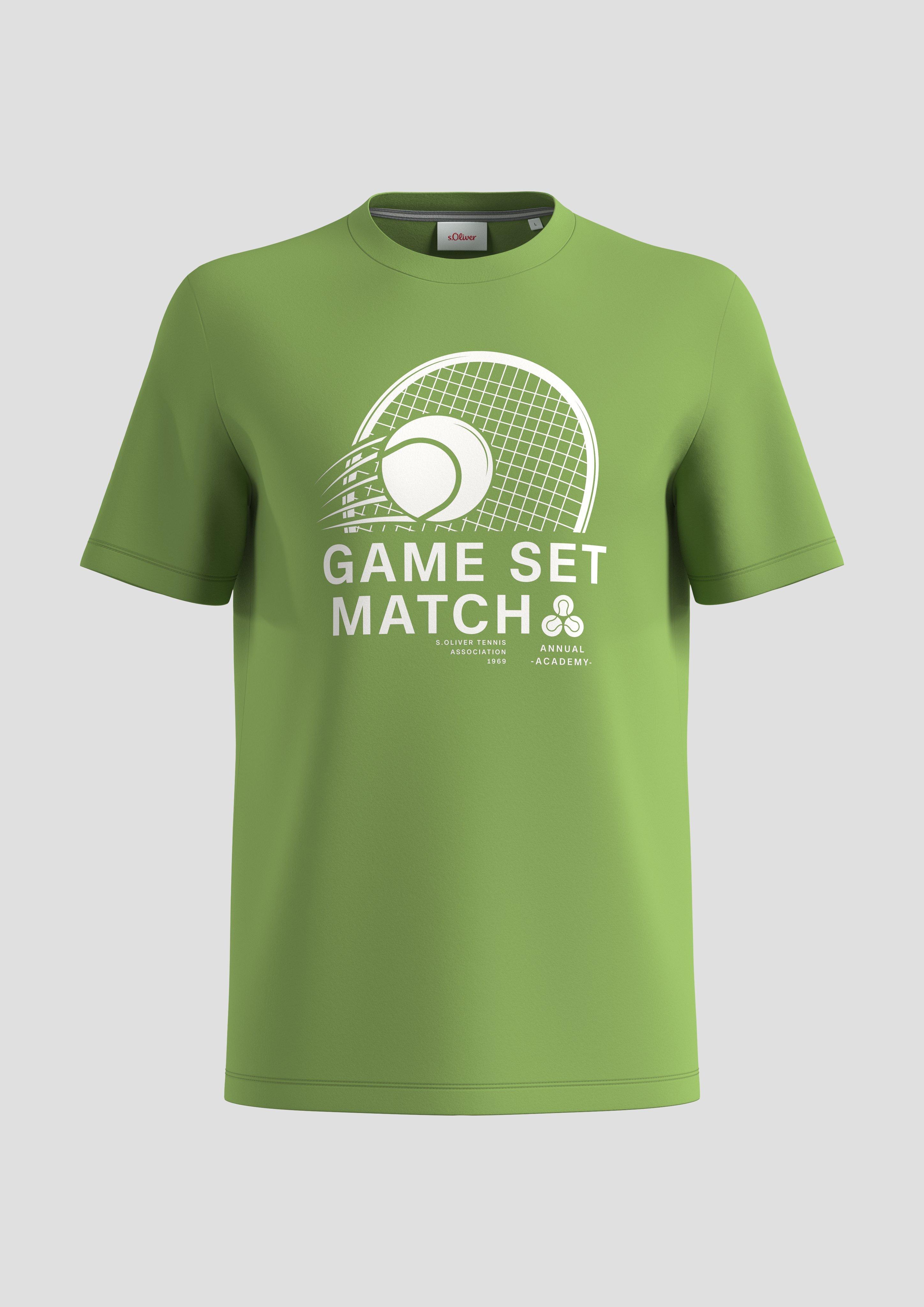 T-Shirt mit Frontprint  2141461-74D3