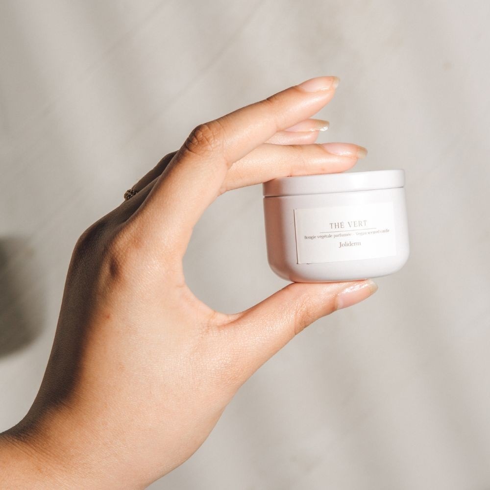 Joliderm Green Tea Scented Travel Candle