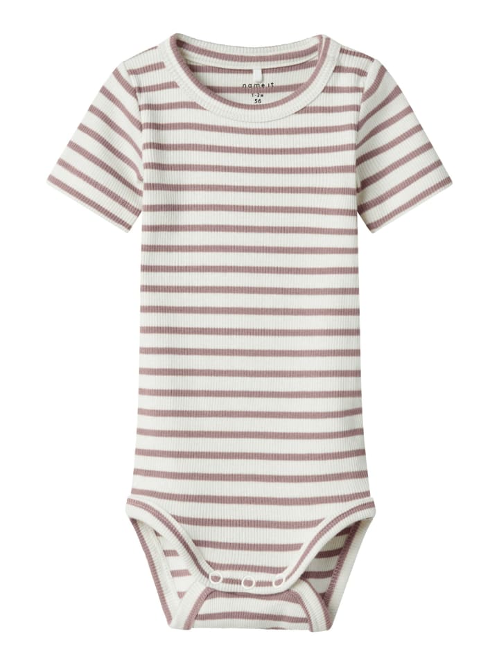 name it Kurzarmbody NBNBANI S/S BODY in deauville mauve günstig kaufen
