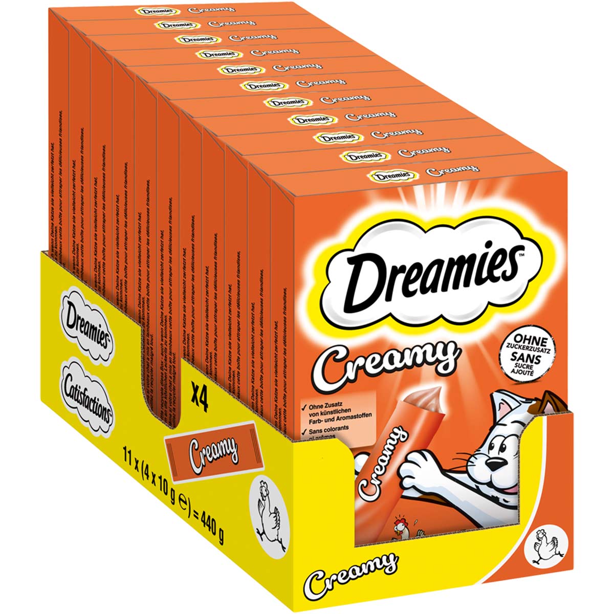 DREAMIES Creamy mit Huhn Multipack günstig kaufen