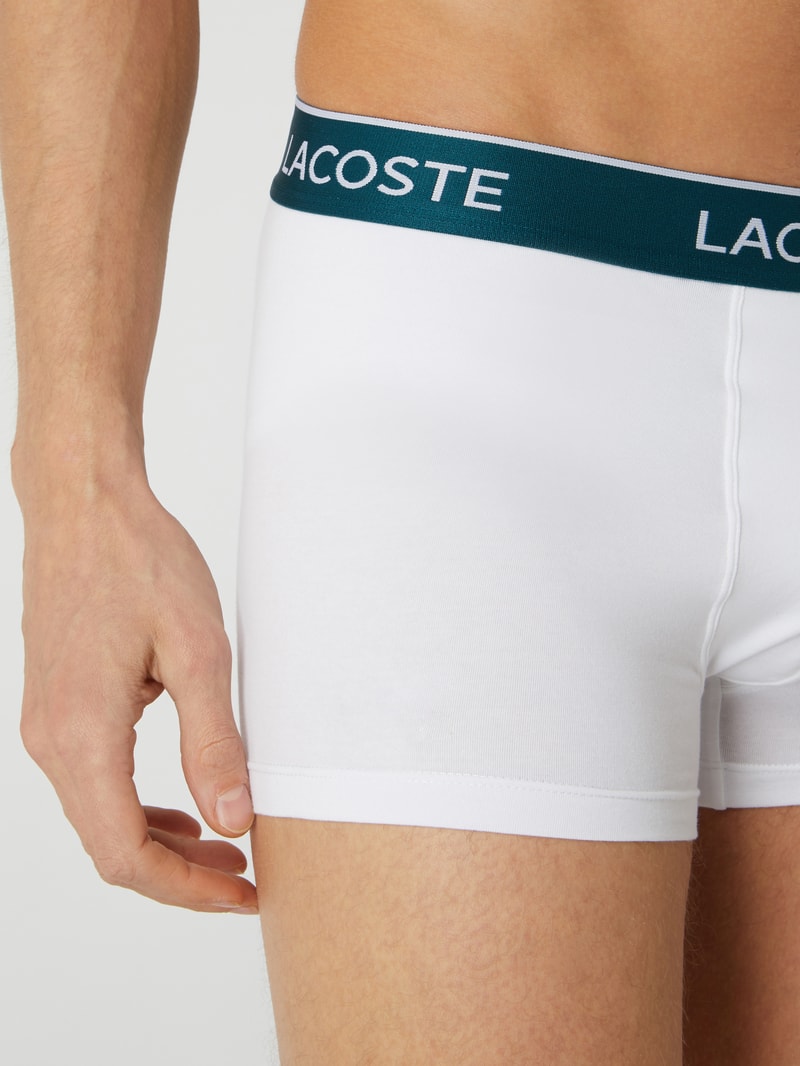Trunks mit Label-Details im 3er-Pack in weiß