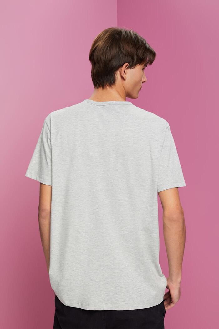 T-Shirt aus Baumwolle-Viskose-Mix mit Print