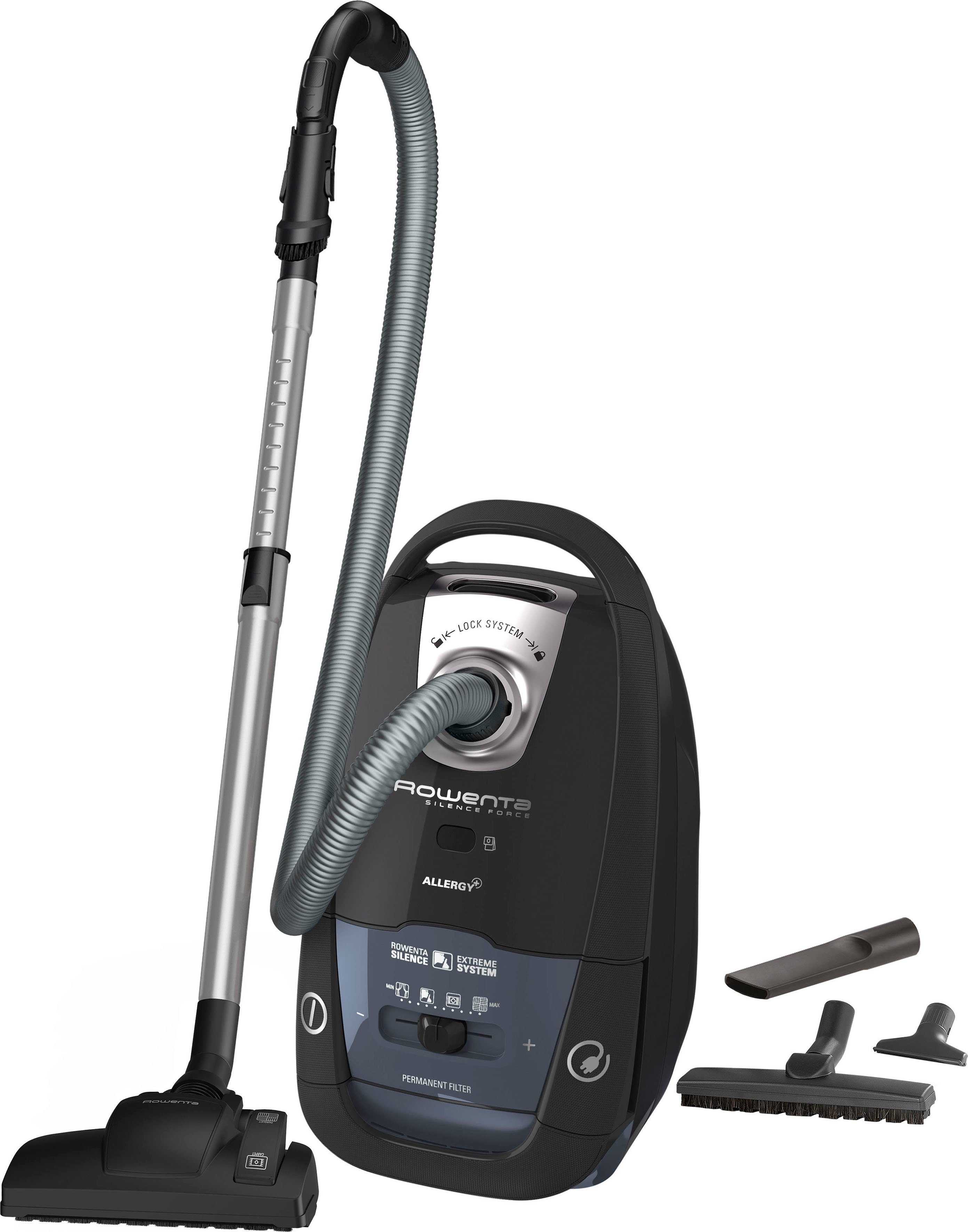 Rowenta Bodenstaubsauger RO7755 Silence Force Allergy+, 750 W, mit Beutel