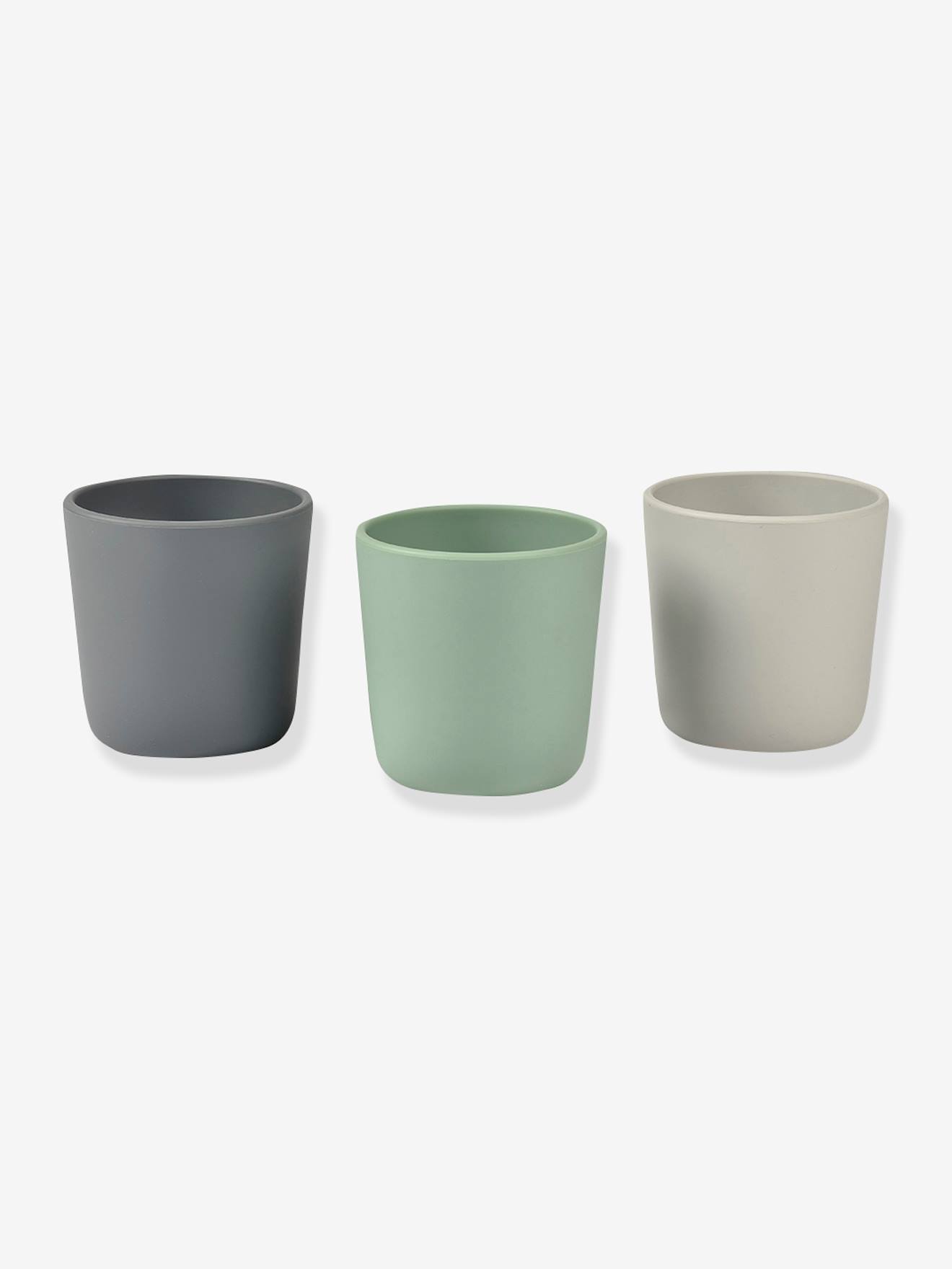 Beaba 3er-Pack Trinkbecher aus Silikon BEABA - mehrfarbig