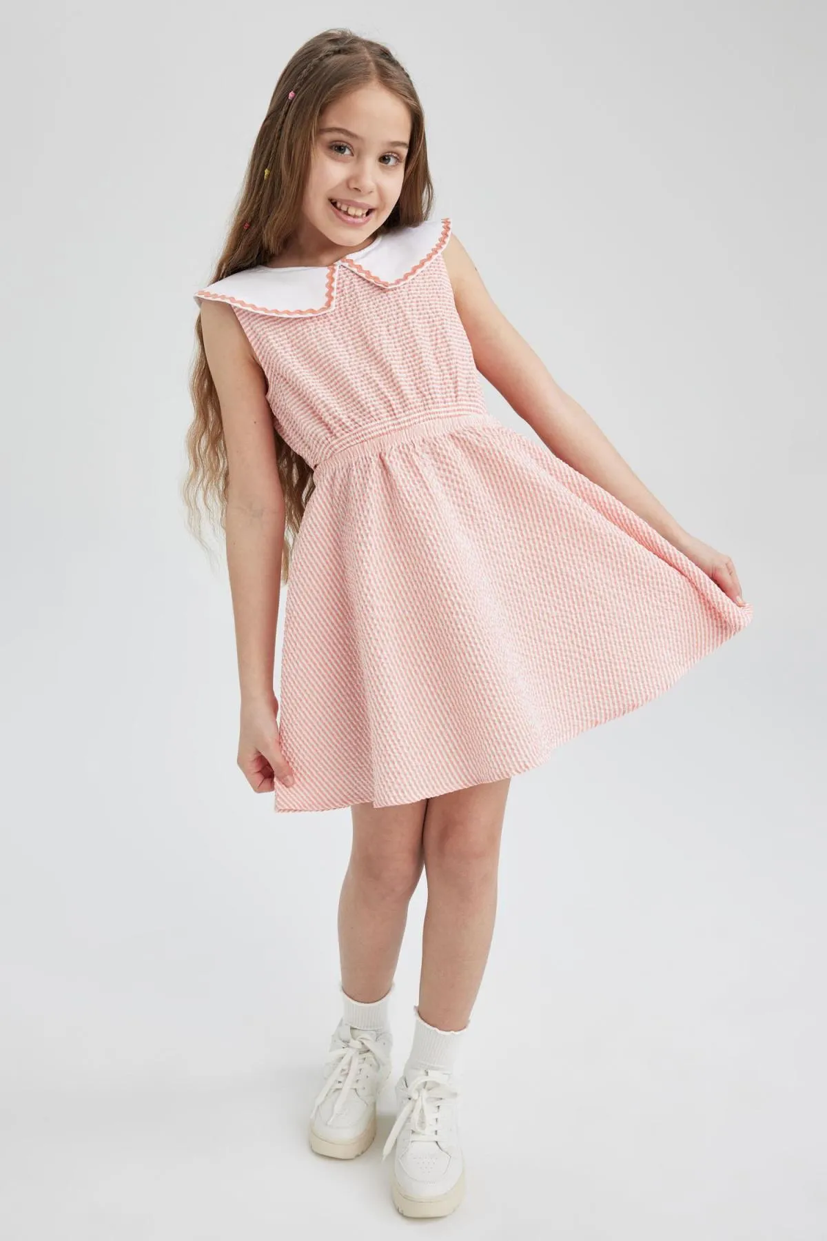 DeFacto  Crinkle-Kleid für Mädchen - ärmellos Z5918a623sm