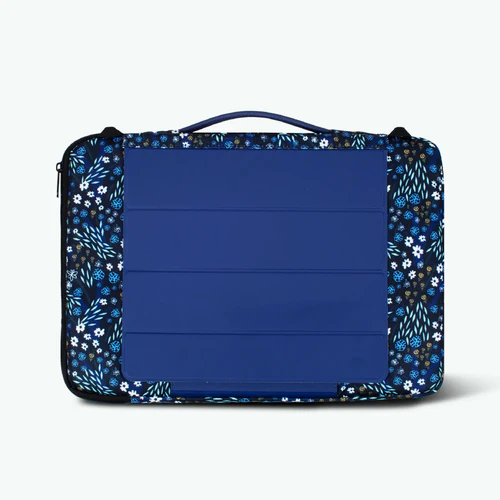 Downtown Miami 15/16 inch blue laptop sleeve