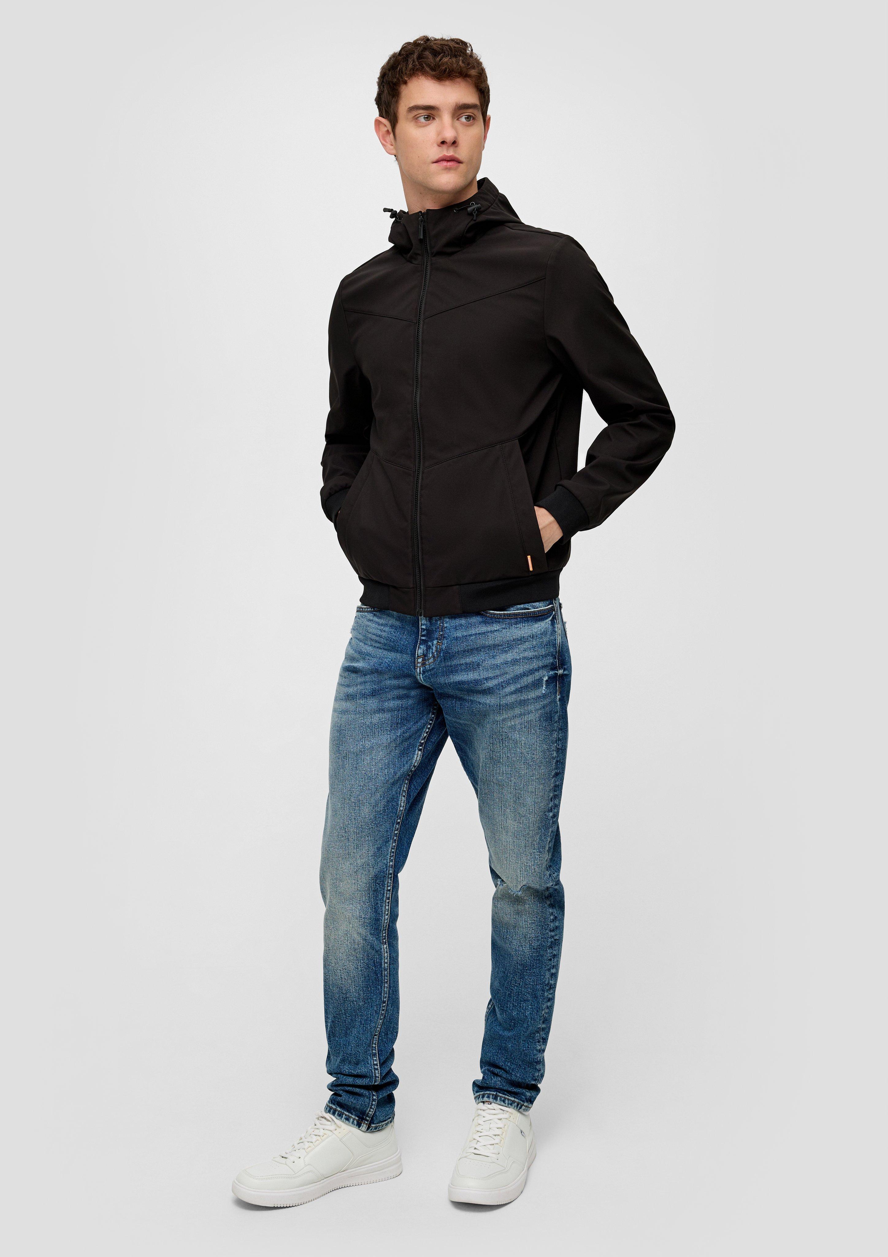 Softshelljacke mit Kapuze  2141622-9999