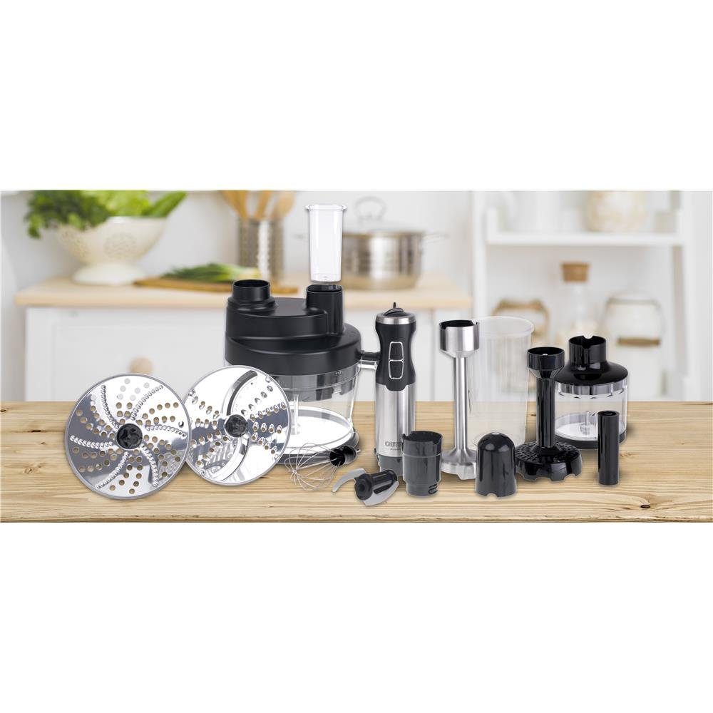 Camry Handmixer CR 4623, 1600 Watt, 2,0 Liter, Multifunktions-Mixer-Set, aus Edelstahl