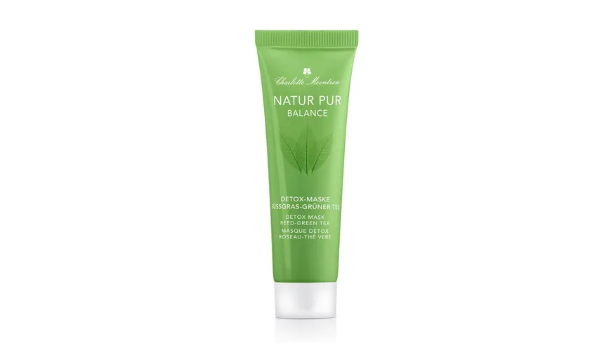 Charlotte Meentzen NATUR PUR BALANCE Detox-Maske Süßgras-Grüner Tee 30 ml