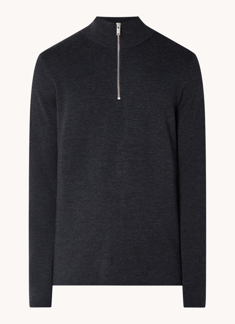 Sandro Fine-knit merino wool pullover