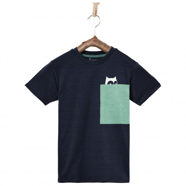 Namuk - Kid's Pluto Merino Pocket T-Shirt - Merinoshirt