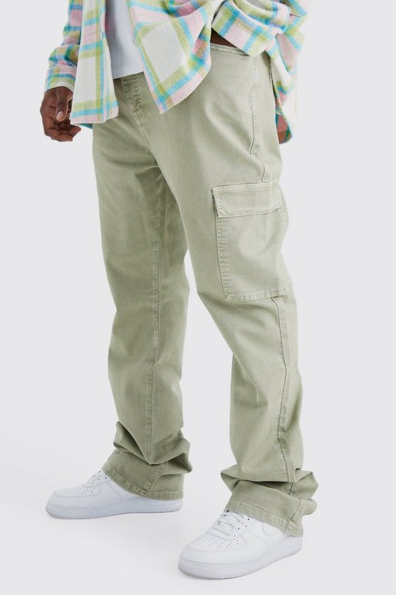 Plus Skinny Cargo-Schlaghose