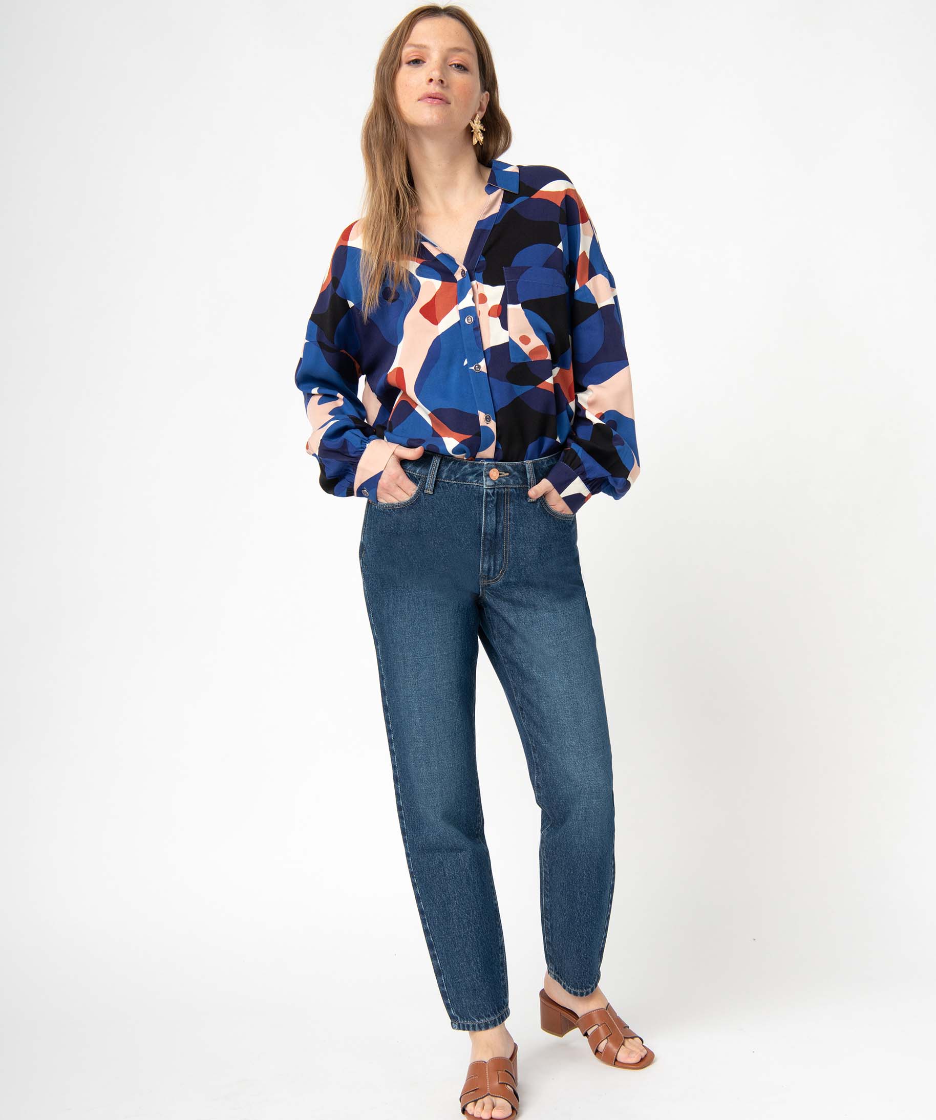 Jean femme coupe mon taille normale brut | GEMO
