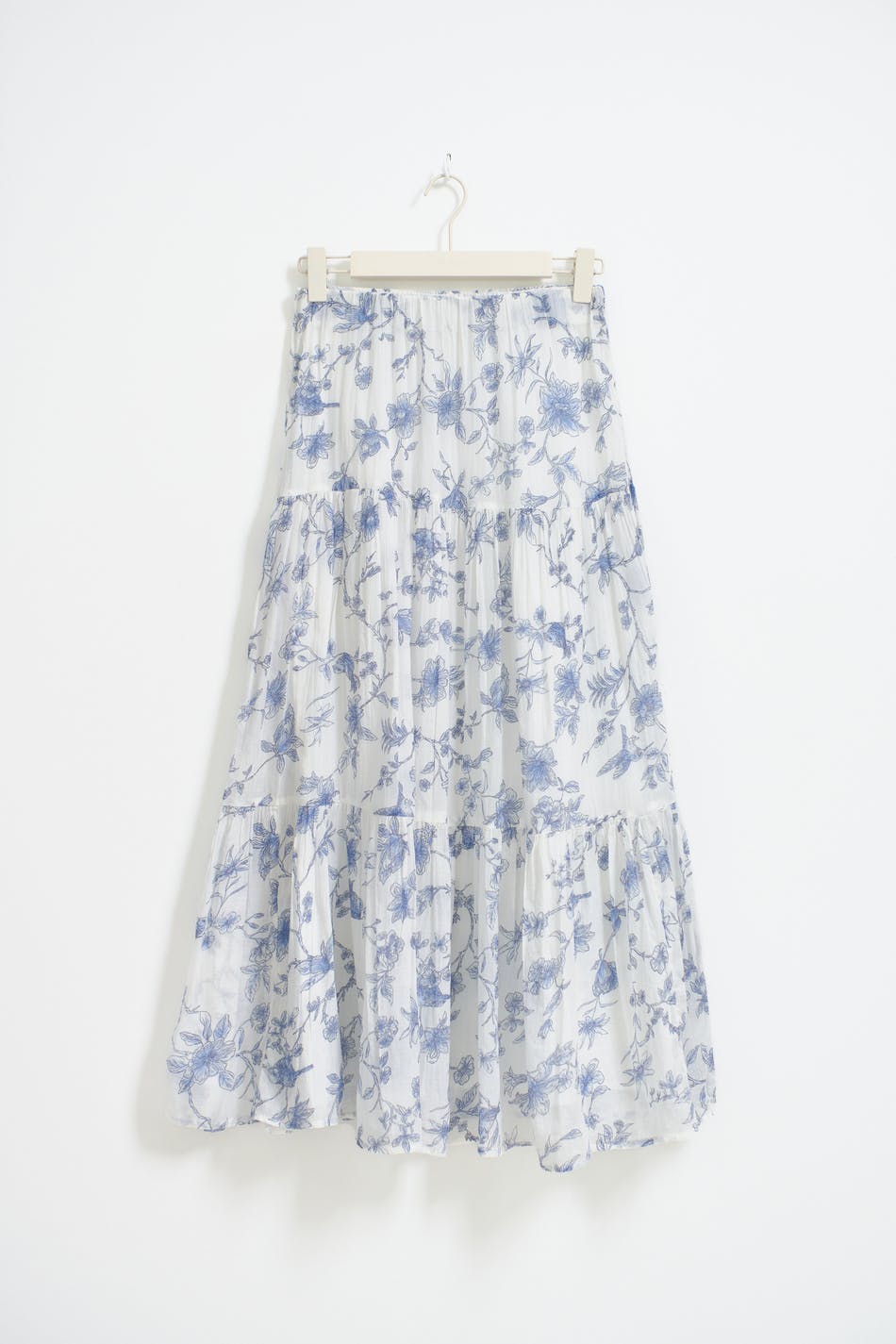 Maxi cotton skirt