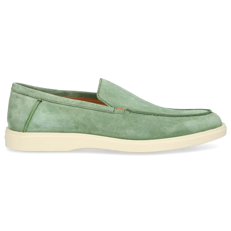 Santoni - Loafer MGDT17 RETHINK Veloursleder - grün