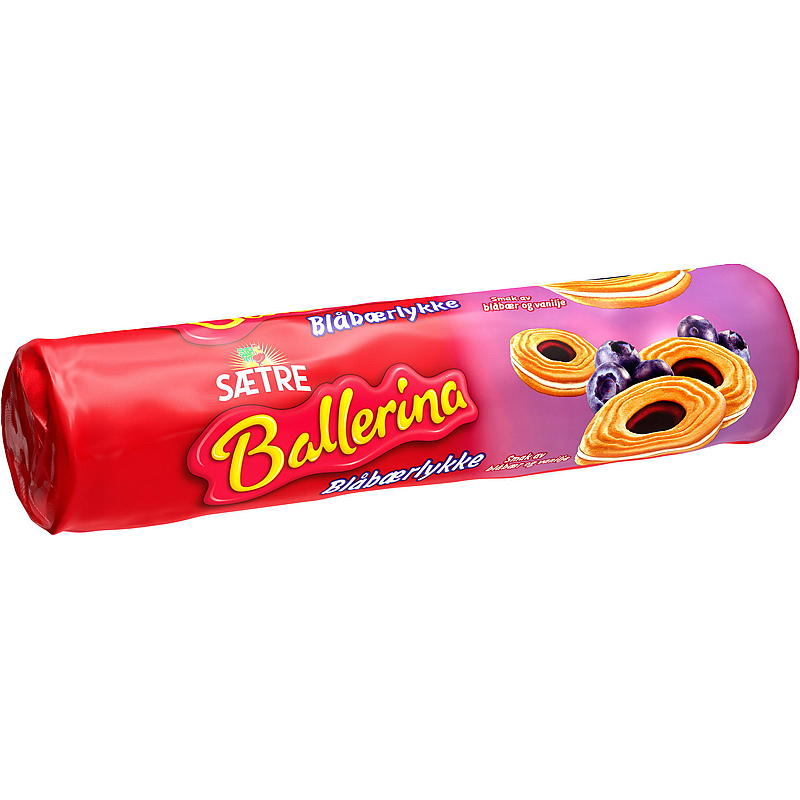 Sætre Ballerina Blåbærlykke 190 g