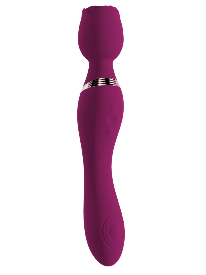 You2Toys Vibrator Thumping Wand Vibrator in rot günstig kaufen 23 cm