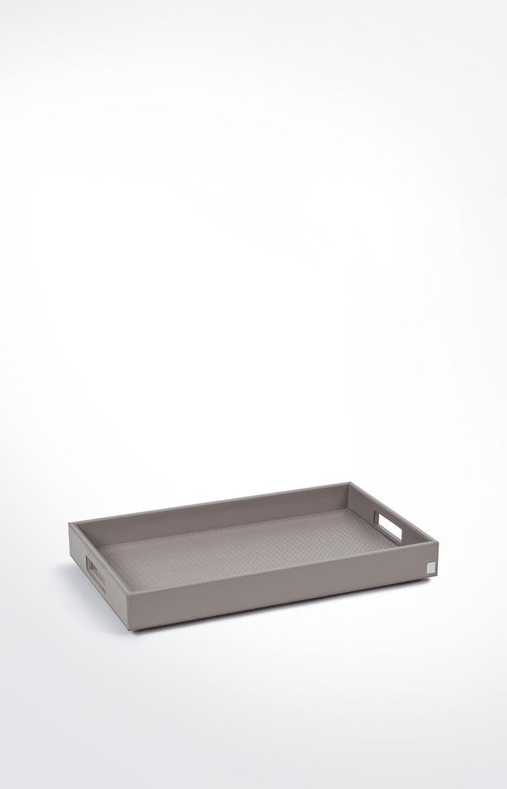 Tablett Homeline, Grau-Rosé