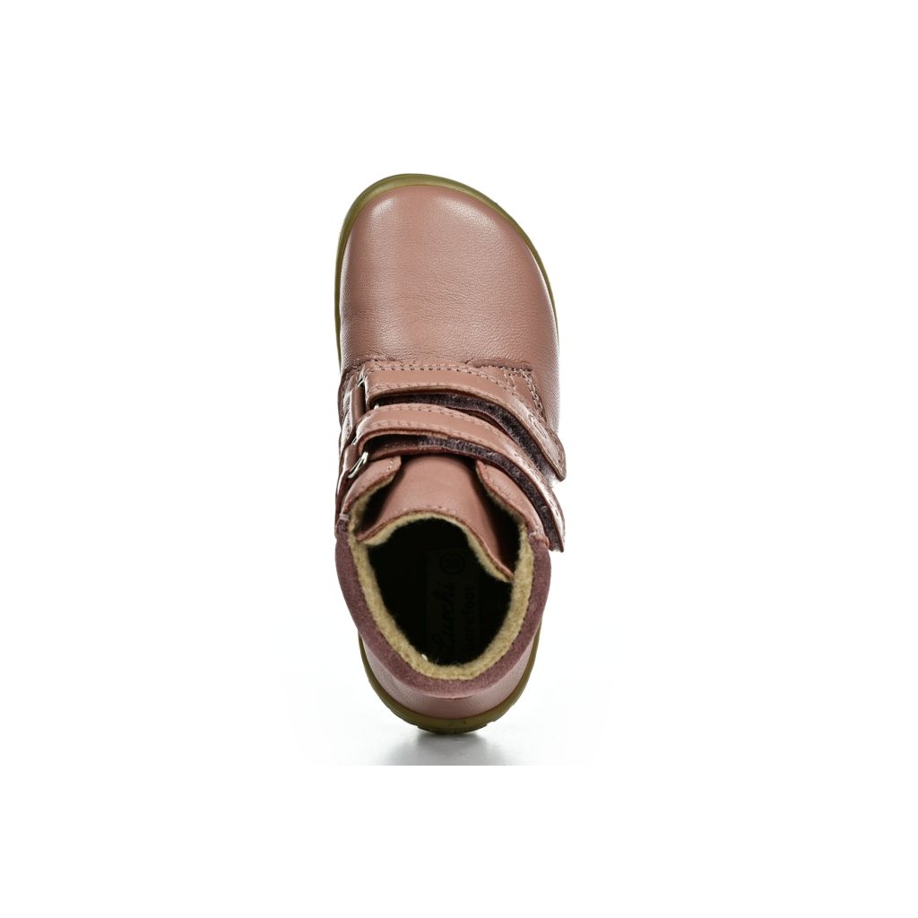 Lurchi Nino Nappa Rose Winterbarfußstiefeletten
