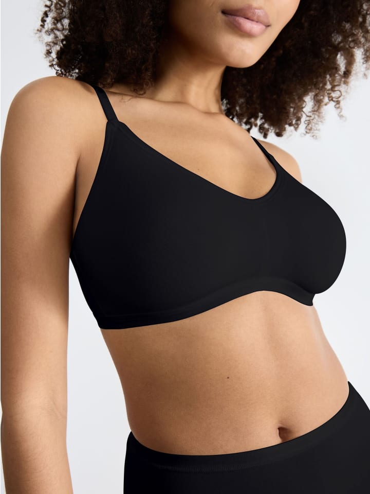 Sloggi Bügelloser BH GO Daily Cotton Soft in Black günstig kaufen