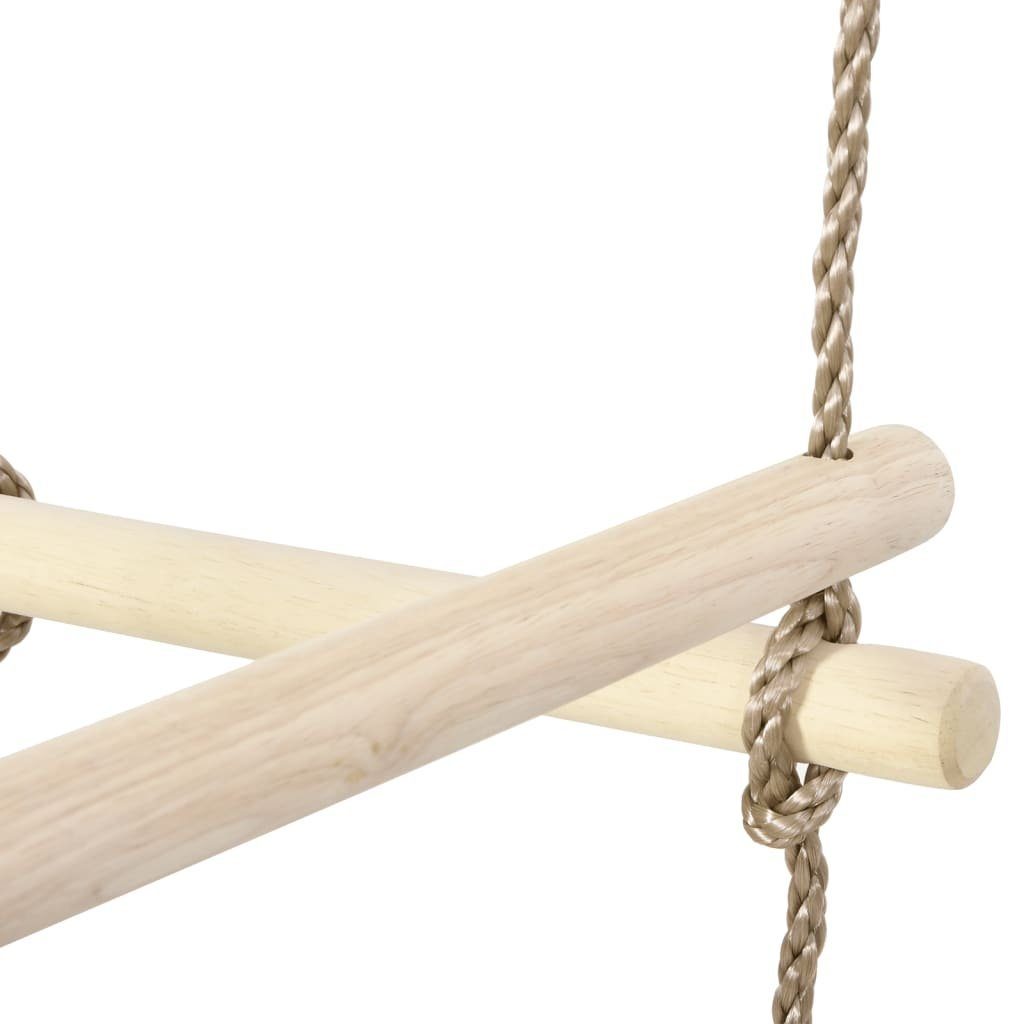 vidaXL Kinder-Strickleiter 200 cm Holz Kletterseil (1-tlg)