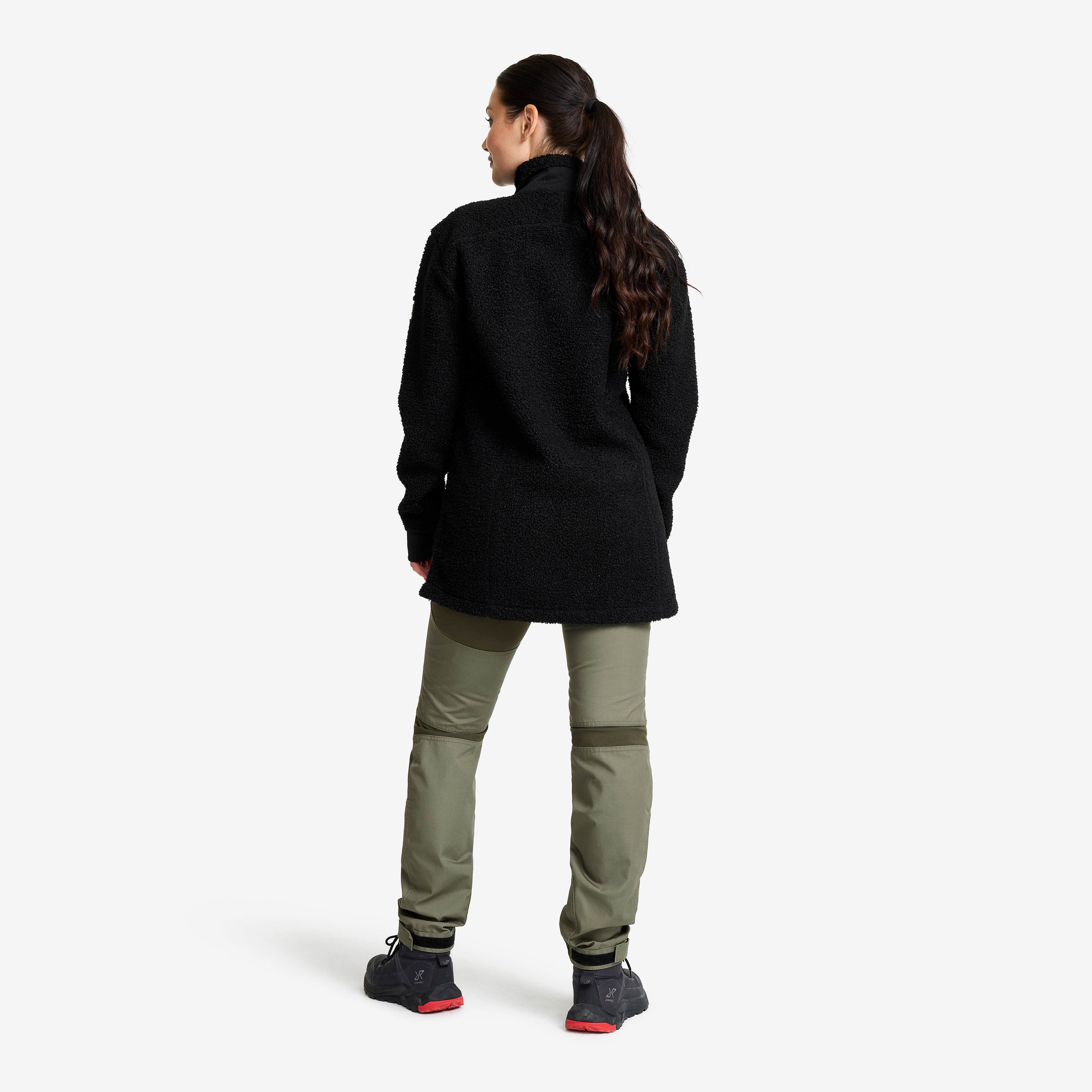 Bigfoot Long Pile Femme Jetblack