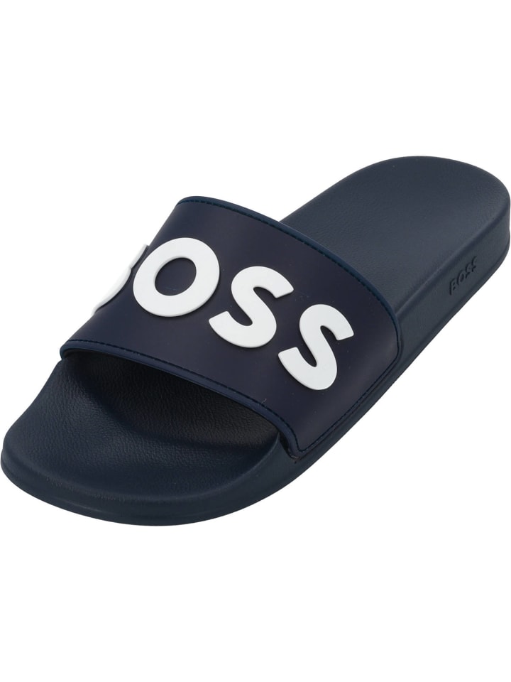 Hugo Boss Badeschuhe in Dark Blue günstig kaufen