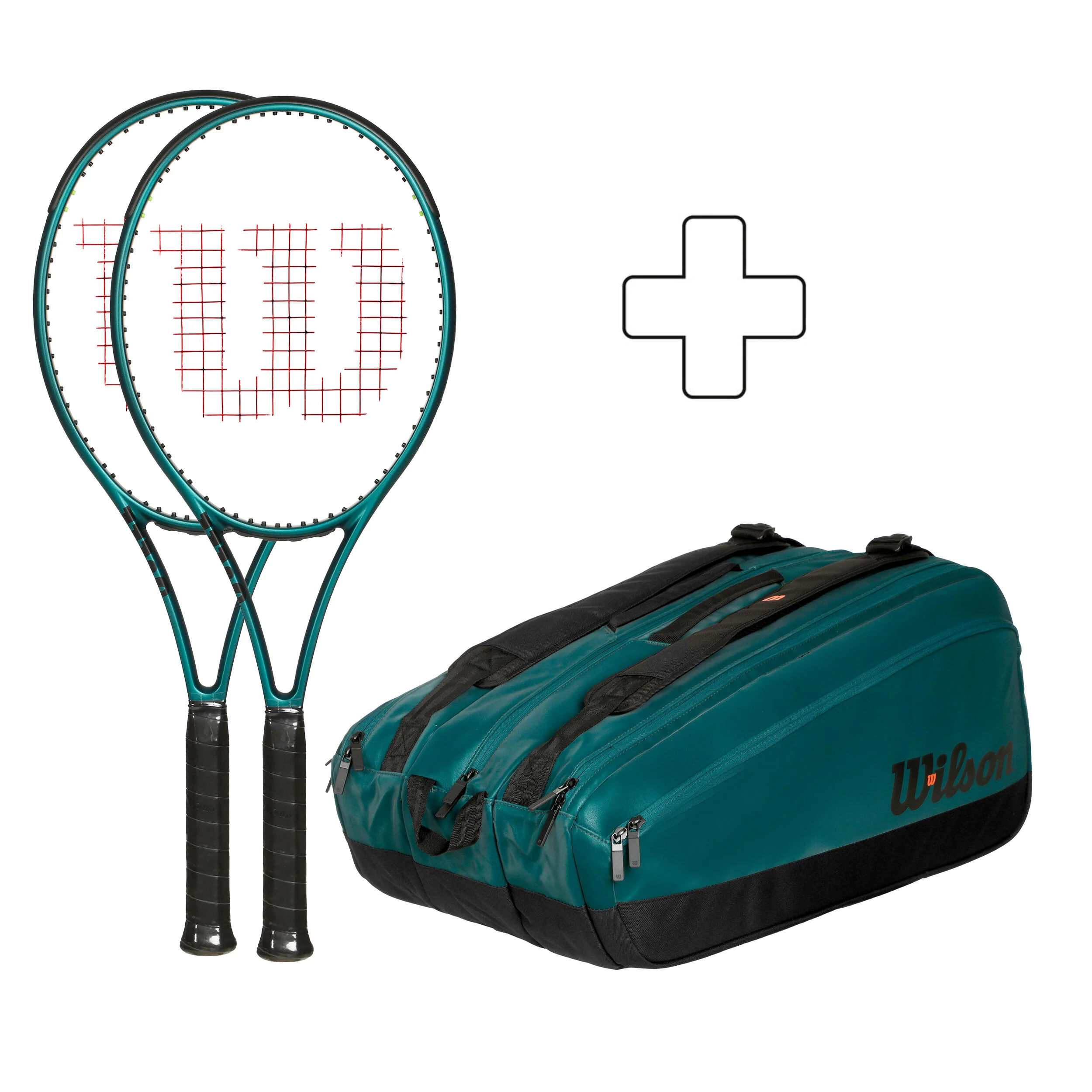 2x Blade 2x 100 V9 Plus Schlägertasche