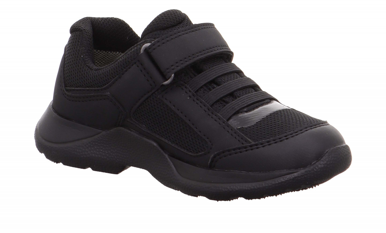 RUSH - Schwarz Sneaker low mit Klettverschluss