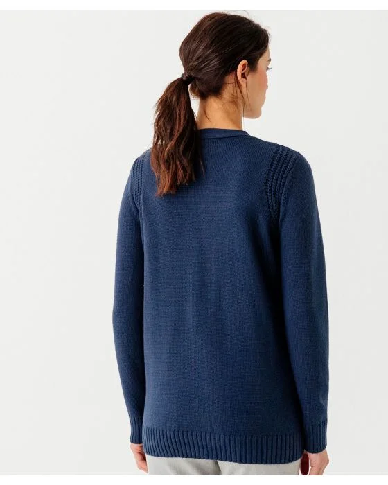 Gilet uni boutonné