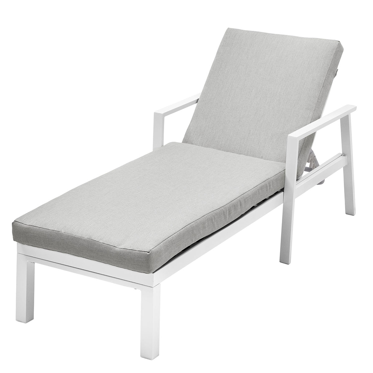 Weles Gartenfreude Aluminium Sonnenliege Ambience Grey/white
