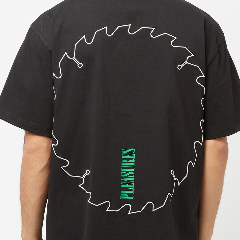 Pleasures Saw Heavyweight T-Shirt Black