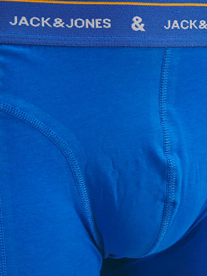 Jack & Jones 3er-Set: Boxershorts in Schwarz/ Blau/ Anthrazit günstig kaufen