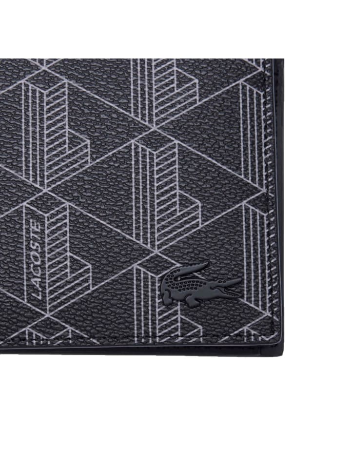 Lacoste Geldbörse in Schwarz günstig kaufen onesize