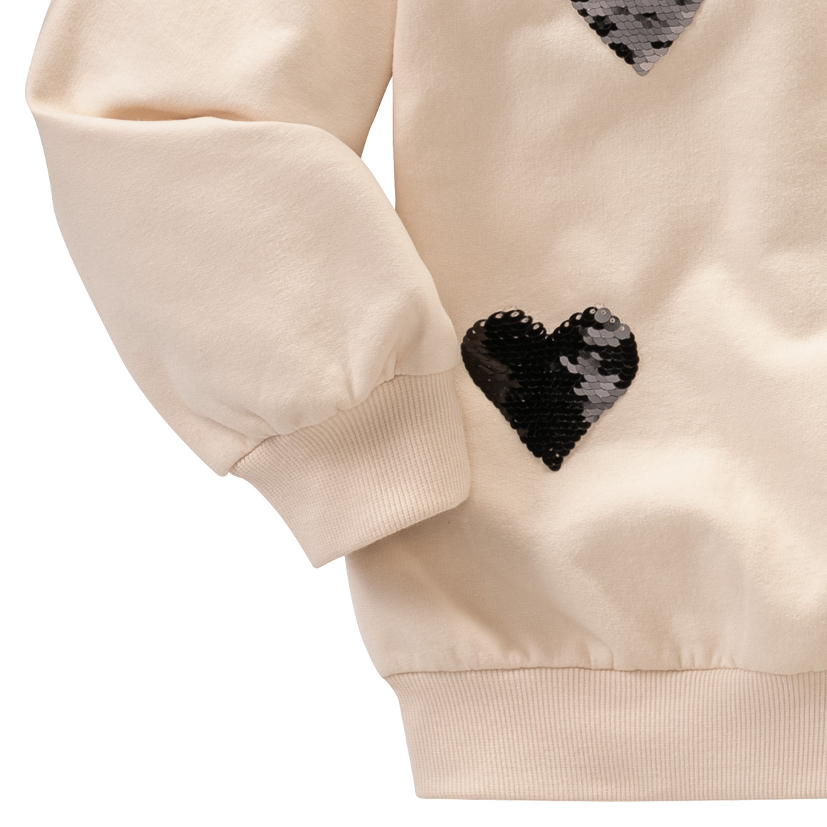 Mädchen Sweatshirt mit Wendepailletten