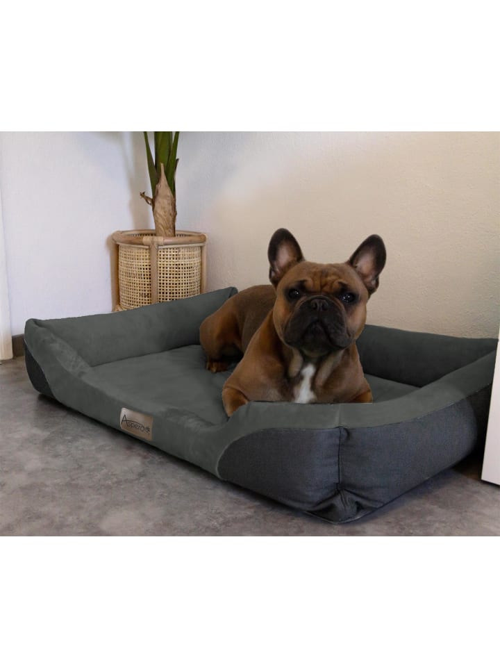 Aspero Hundebett Hanko in Anthrazit günstig kaufen