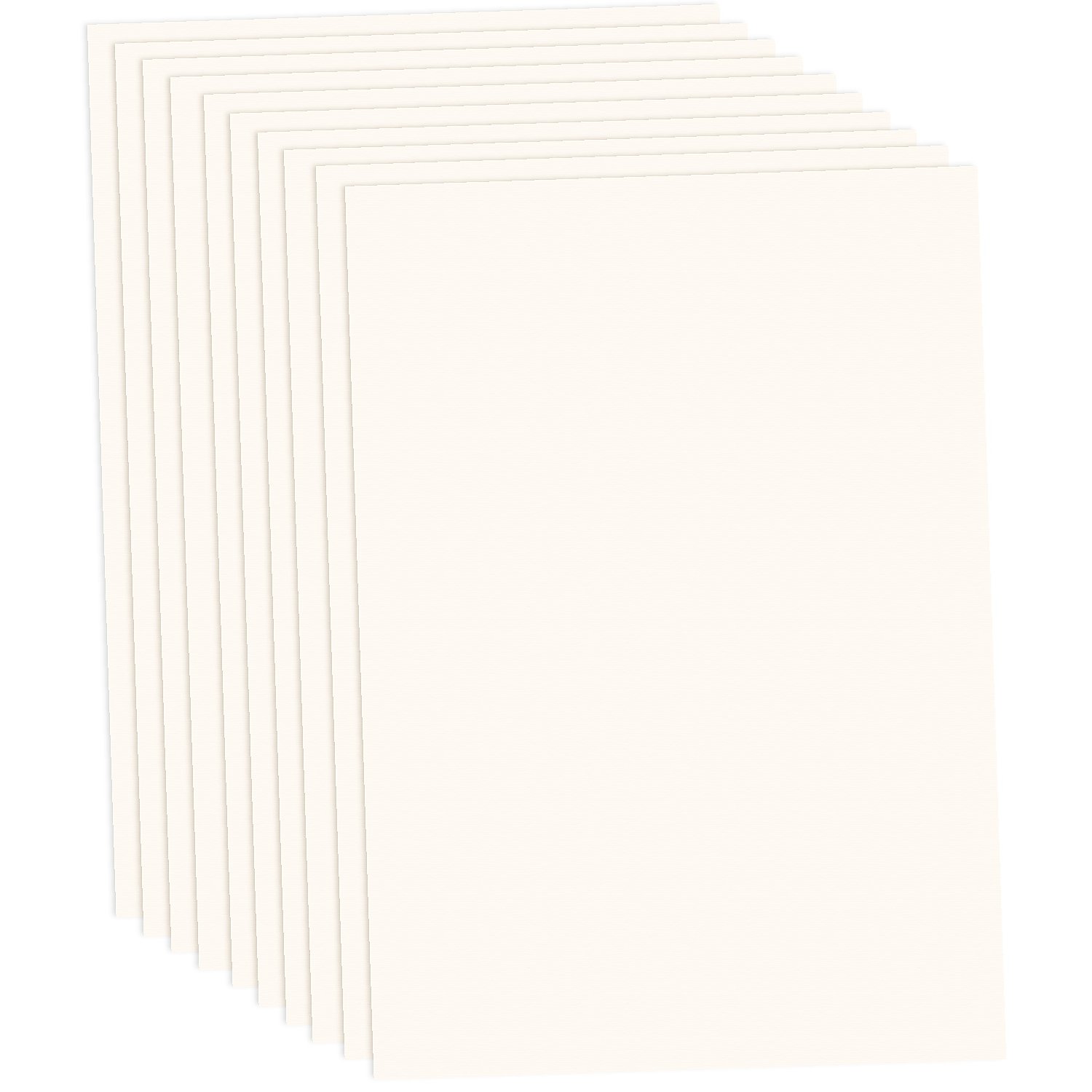 Tonzeichenpapier, creme, 50 x 70 cm, 10 Blatt