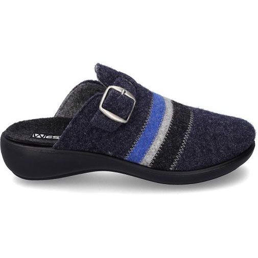 WESTLAND Hausschuh Korsika 347, jeans-multi