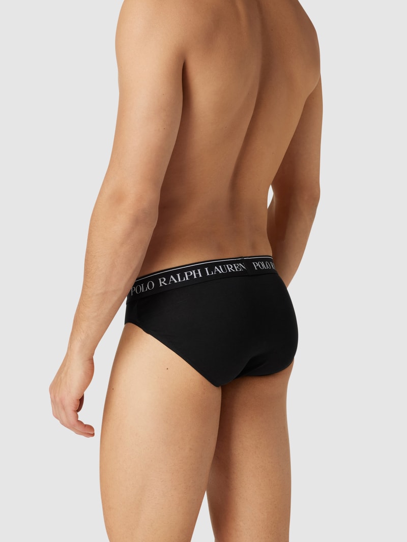 Trunks im 3er-Pack in flanell meliert