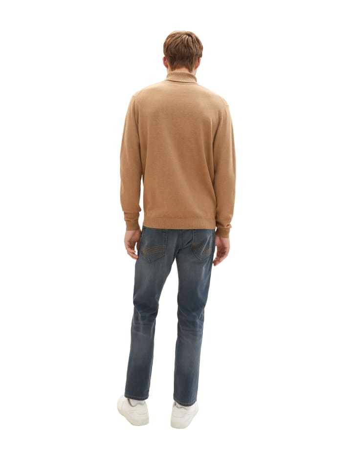 Tom Tailor Straight Leg Jeans Regular Fit Denim Marvin in Blau günstig kaufen