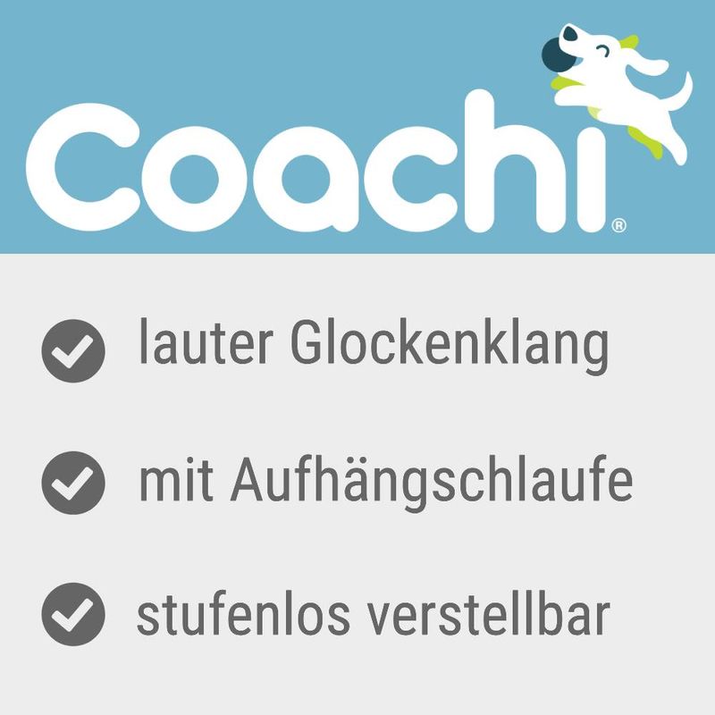 Coachi Glocken für Toiletten-Training mit Hunden