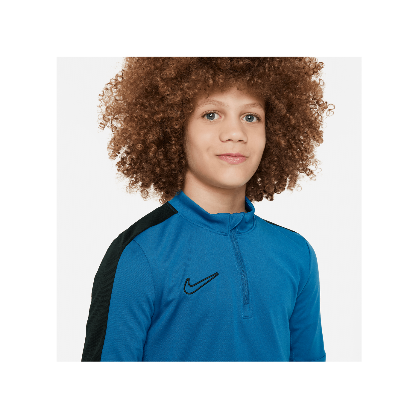 Nike Academy 23 Sweatshirt Kids Blau Schwarz F457