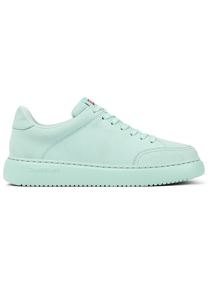 Camper Leder-Sneakers in Türkis günstig kaufen