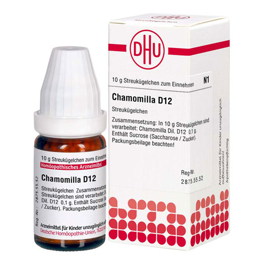 CHAMOMILLA D 12 Globuli  10 g  Globuli